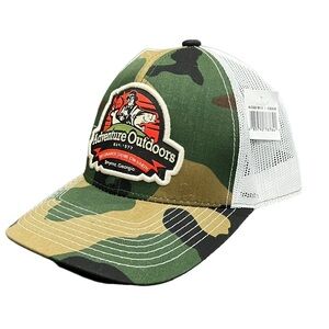 Outdoor Cap Adventure Outdoors Retro Camo SnapBack Trucker Hat, OS, NWT!​​